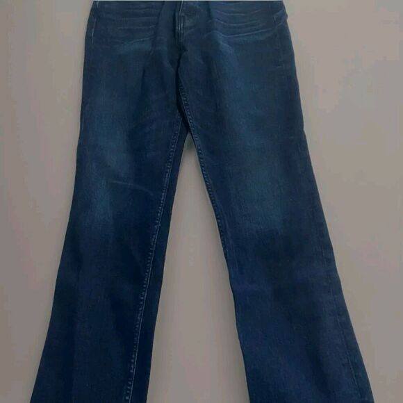 $195 NWT HUDSON Sz31 HOLLY HIGH RISE Straight ANKLE JEANS A109 Please Read - Picture 5 of 6
